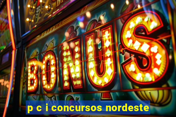 p c i concursos nordeste